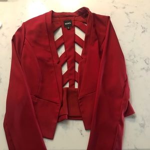 Red blazer size medium